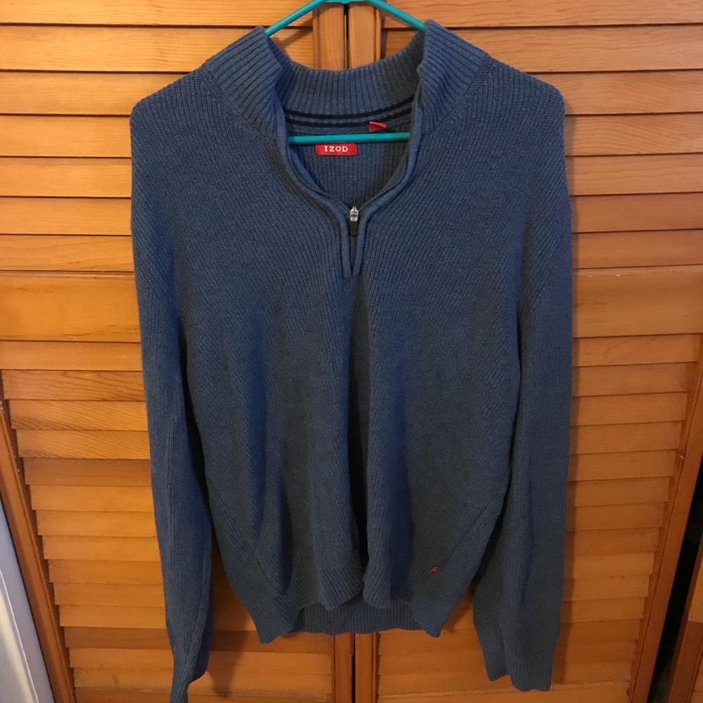Half zip Izod men’s sweater
